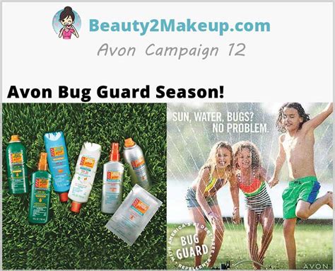 Avon Catalog 2024: Bug Guard Sales in Campaign 12 Brochure.